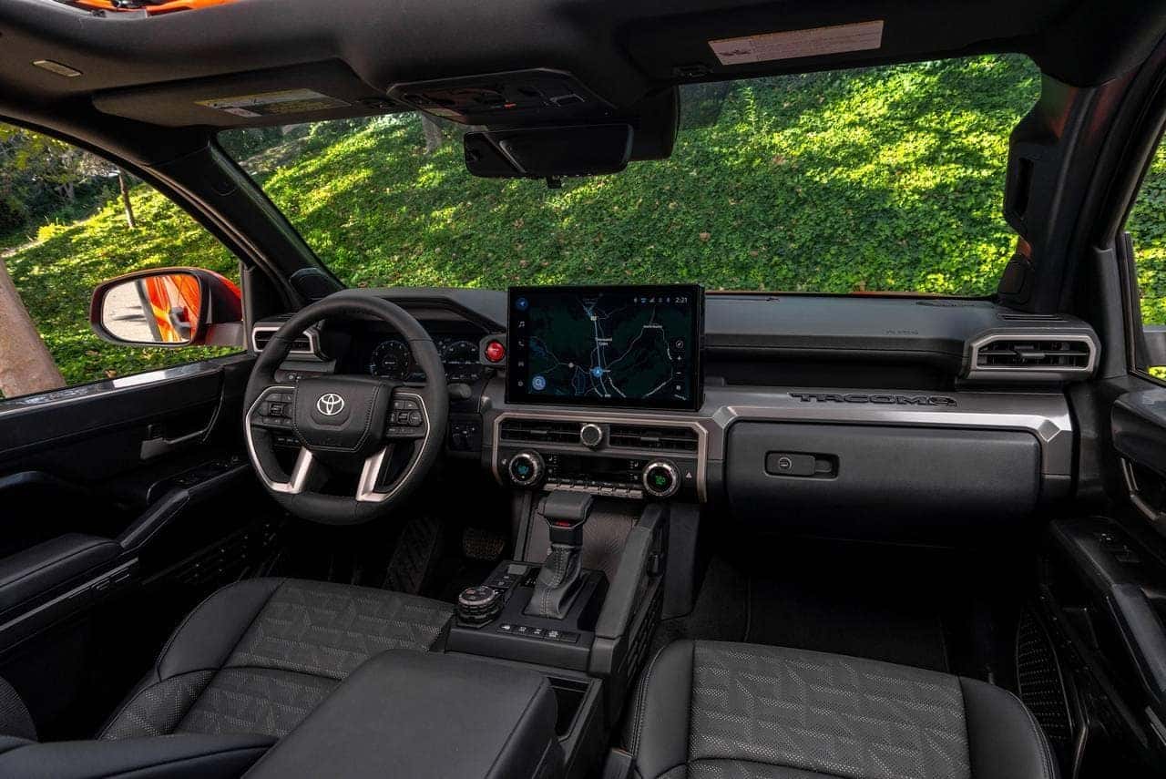 Interior of the 2025 Toyota Tacoma