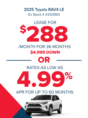 Huge Savings on 2025 RAV4s!