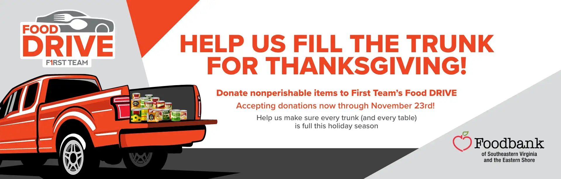 Food Drive Nov 25