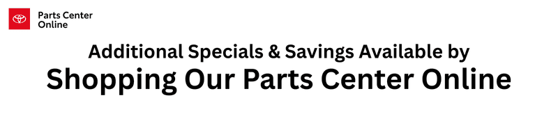 Toyota Parts Online Store