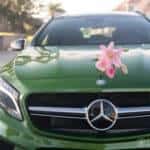 Green Mercedes-Benz Service Clinic