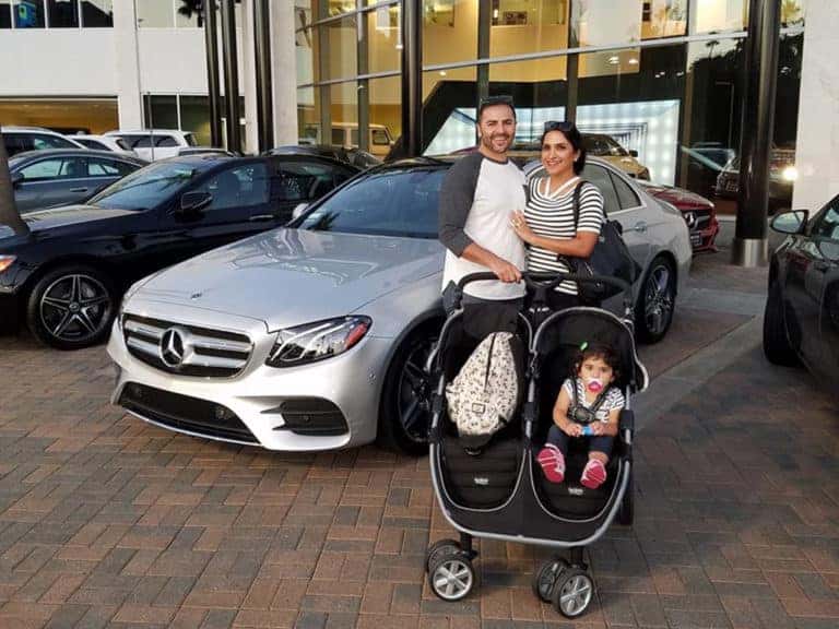 Fletcher Jones Newport Beach Mercedes Benz  SUV with Customers