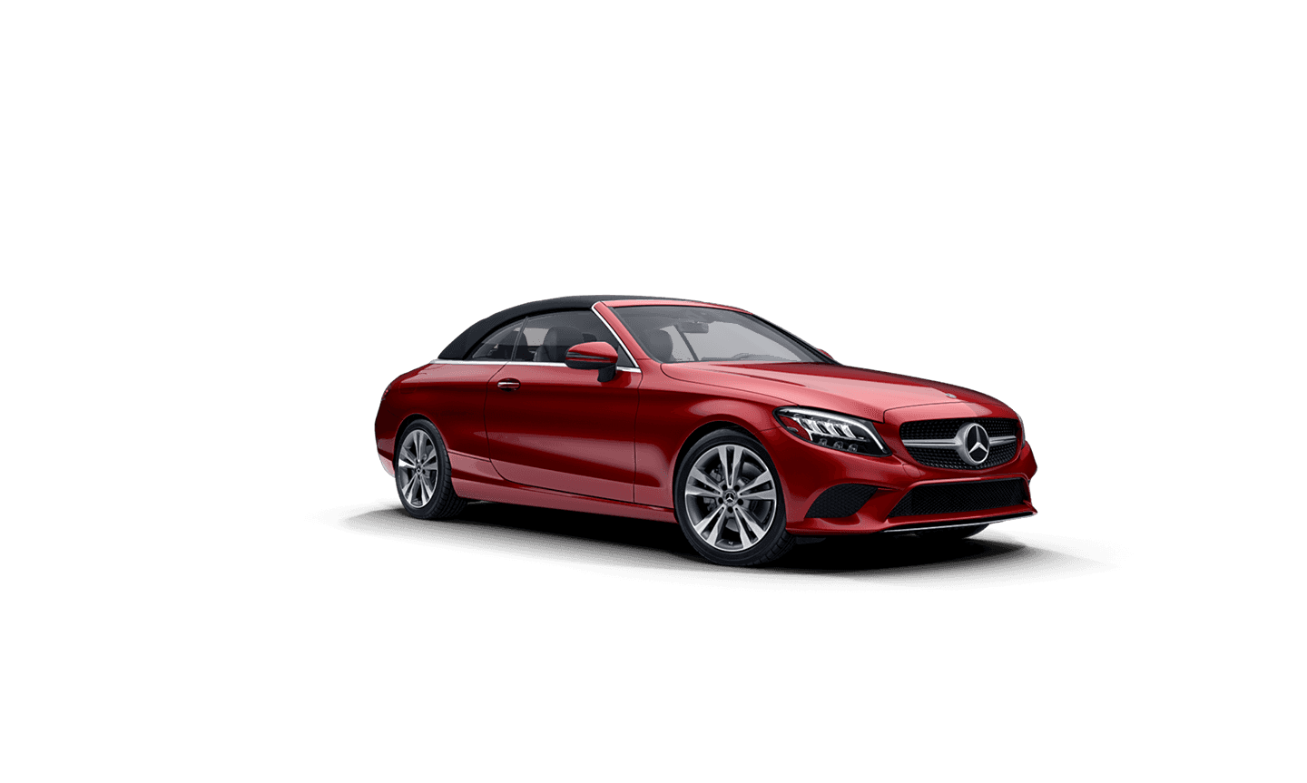 Mercedes-Benz C-Class Cabriolet Designo Cardinal Red metallic