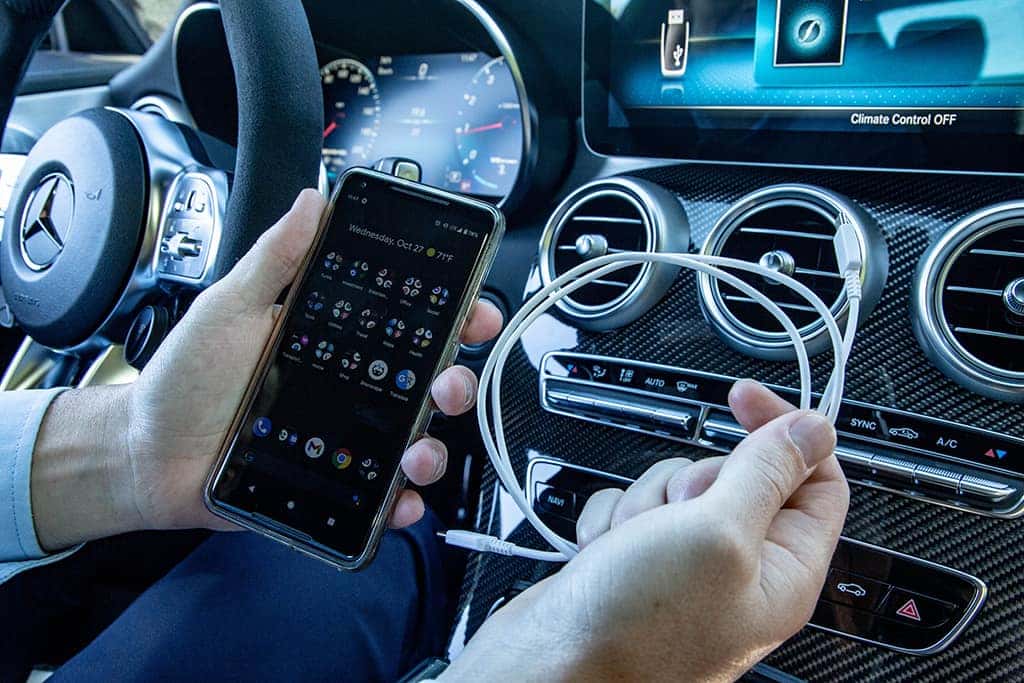 How To Connect Android Auto W MBUX Mercedes Benz Of Ontario