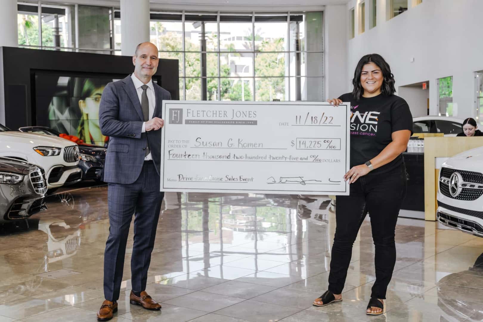 Fletcher Jones Motorcars 2022 Drive for a Cause Fletcher Jones Motorcars