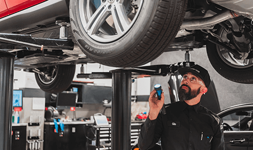 Mercedes-Benz Tire Inspection