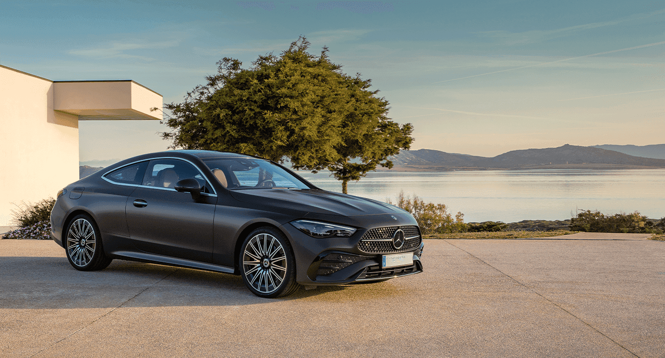 2025 CLE Coupe side view