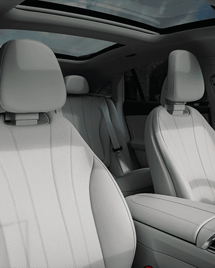 EQE Sedan interior upholstery choices