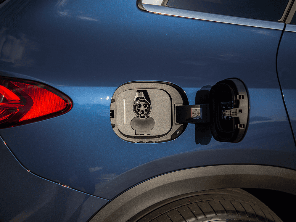 EQE SUV charging options