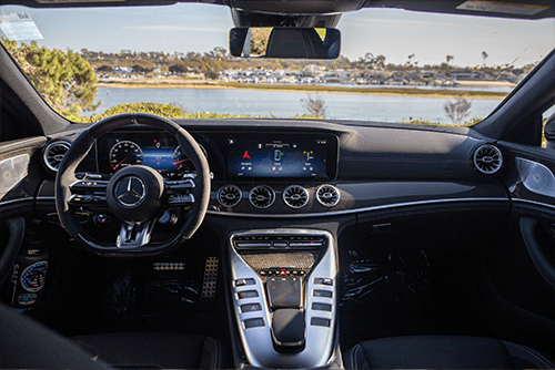 AMG GT Coupe interior