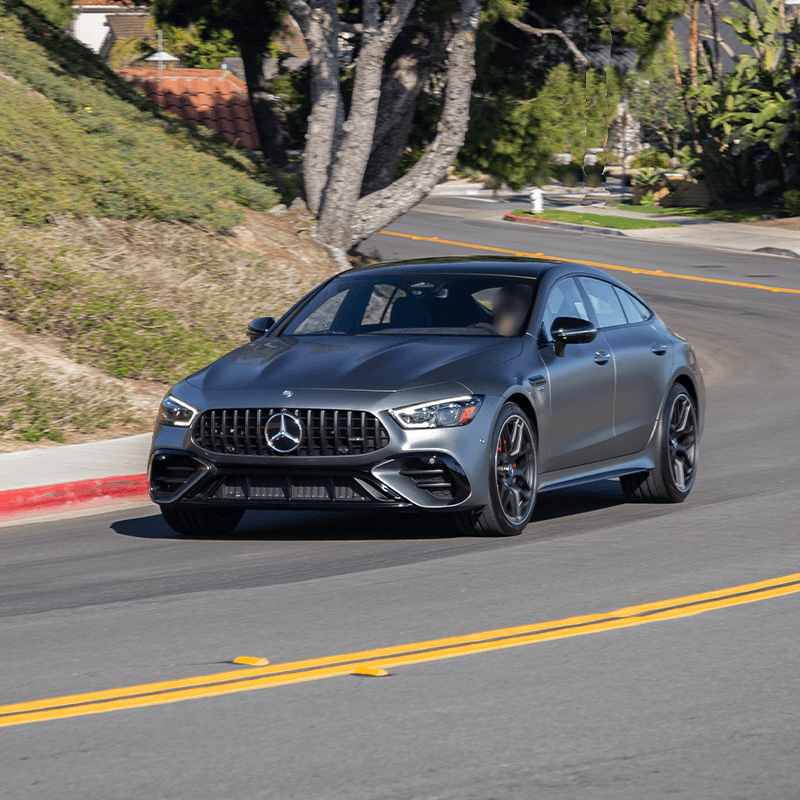 AMG GT Coupe handling
