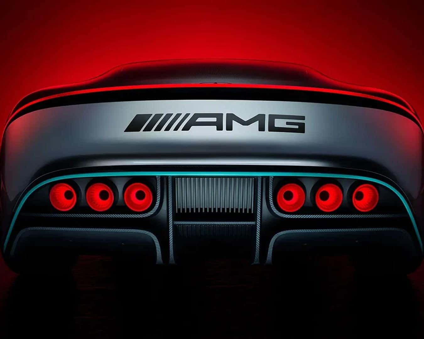 Rear headlights featuring three cylindrical tubes designed to look like afterburners