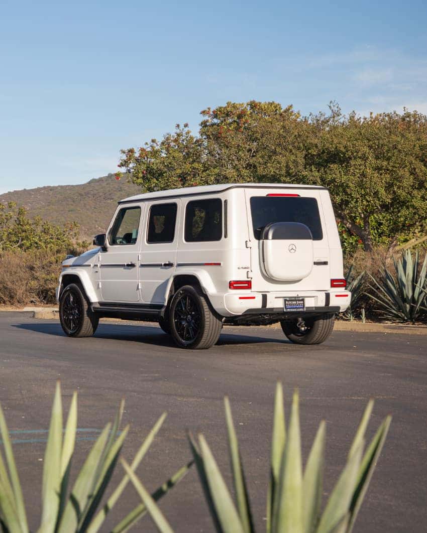 2026 G-Class AMG Line exterior styling and front grille options