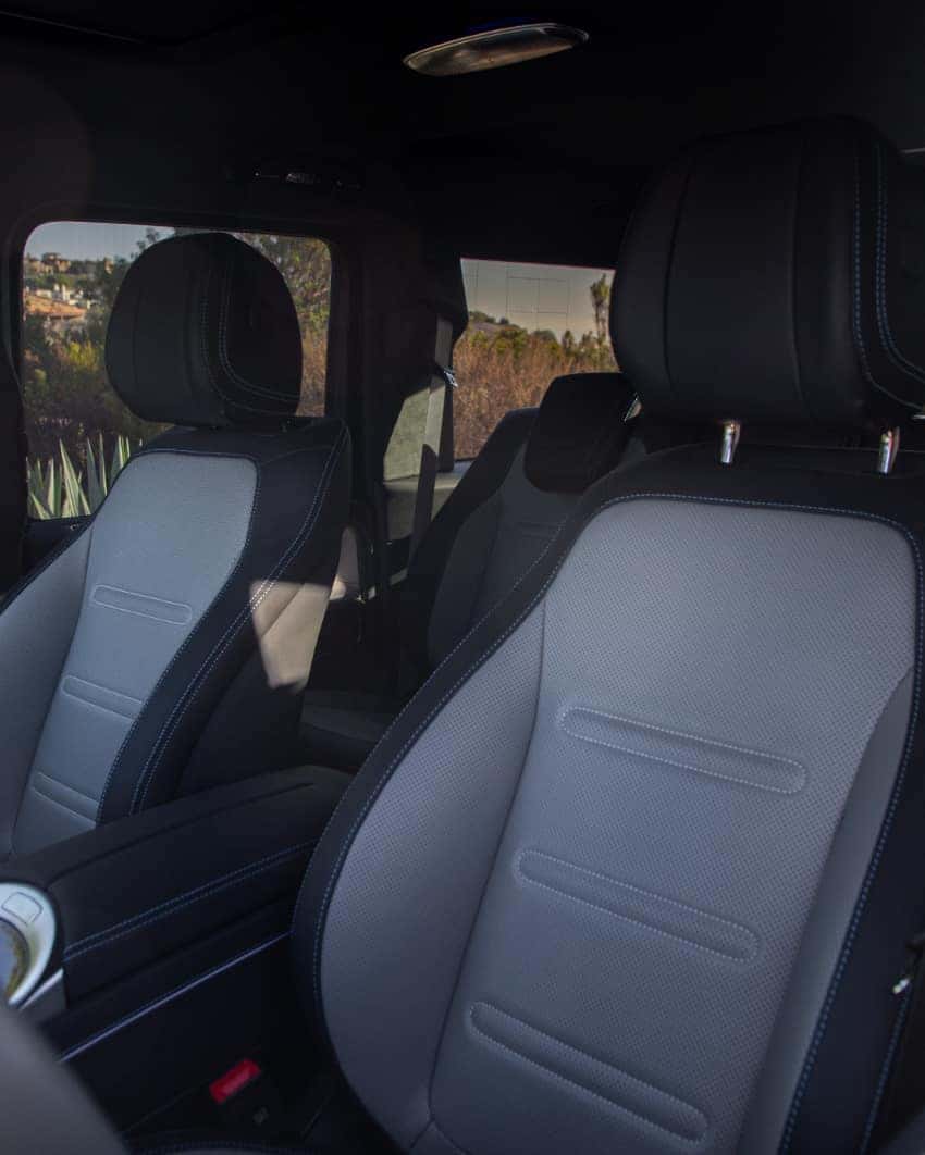 2026 G-Class SUV MANUFAKTUR upholstery and interior customization