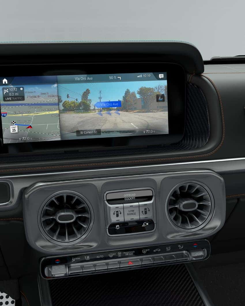 2026 G 550 comfort packages with massaging seats and climate control