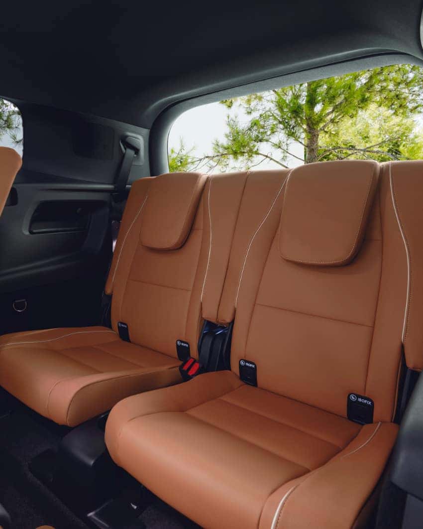 2026 GLB SUV available third-row seating for seven passengers