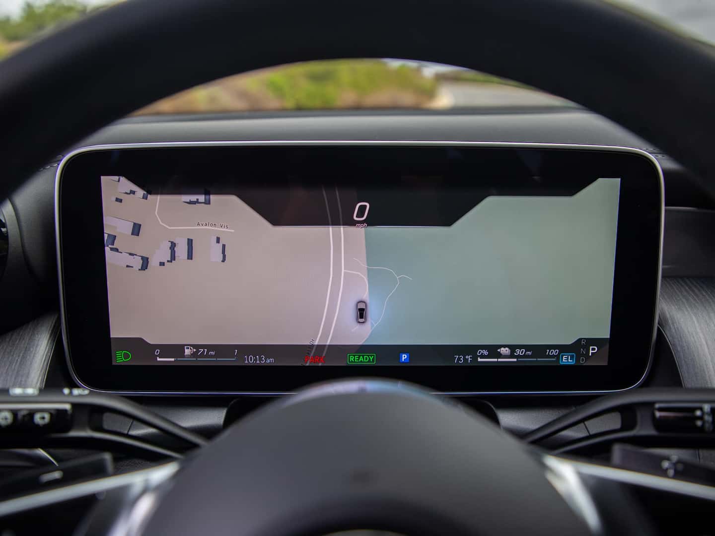 2026 GLC 350e SUV advanced safety with central airbag between driver and front passenger