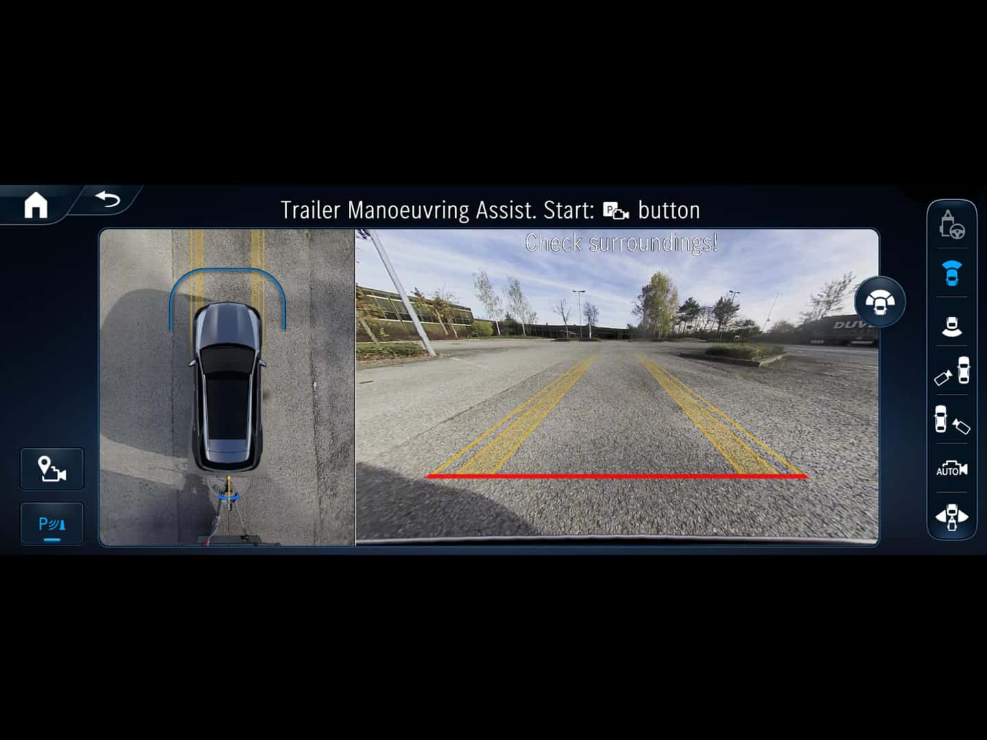2026 GLE SUV driver assistance with Active Brake Assist, Blind Spot Assist, and Active Lane Keeping Assist