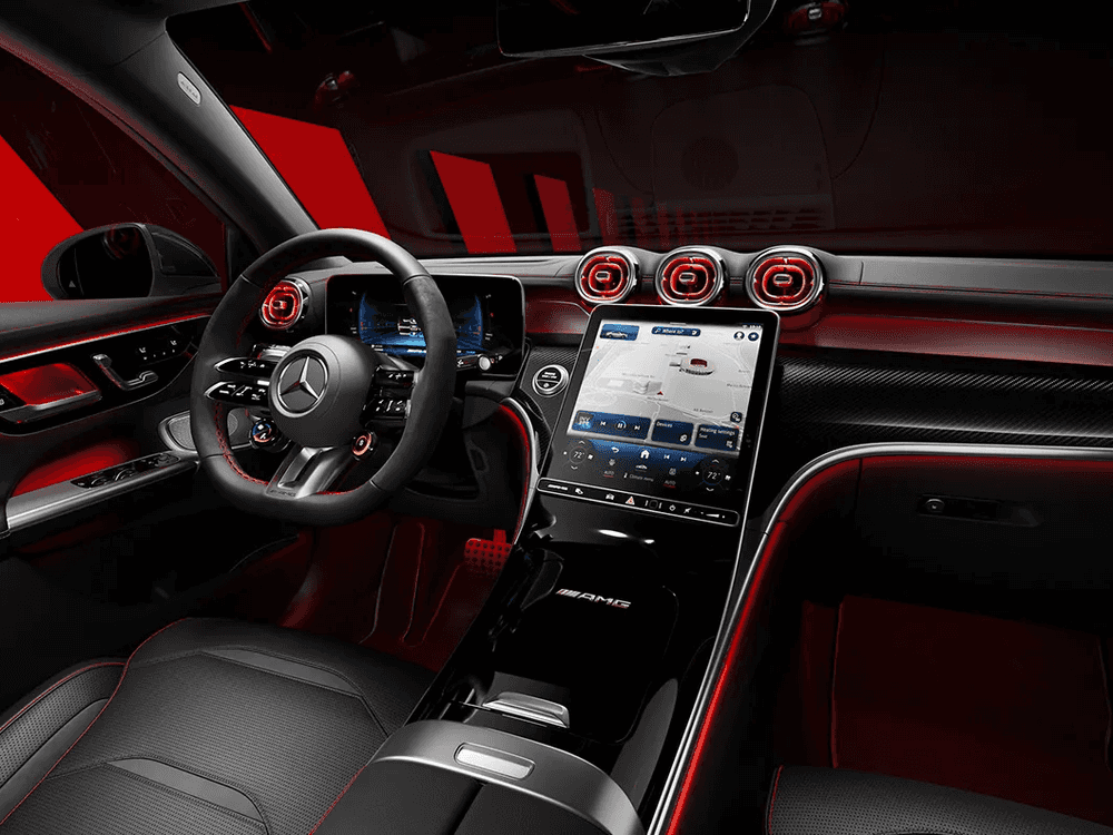 AMG interior appointments
