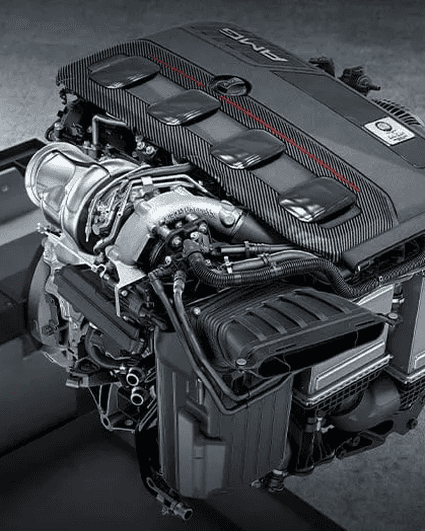 2.0L AMG turbocharged inline-4 + electric motor