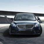 2019 S-Class rounding a corner