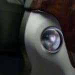 Closeup of Push Start ignition inside Mercedes-Benz vehicle