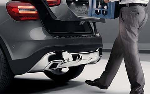 Mercedes-Benz GLA Foot activated liftgate