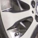 Closeup on Mercedes-Benz wheel