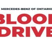 Save the Date! Mercedes-Benz of Ontario Blood Drive