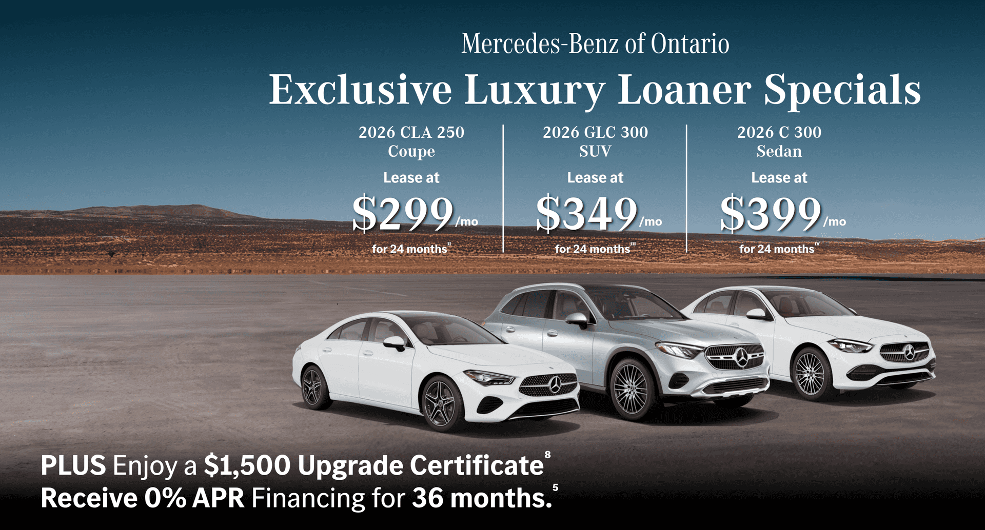 vehicle specials