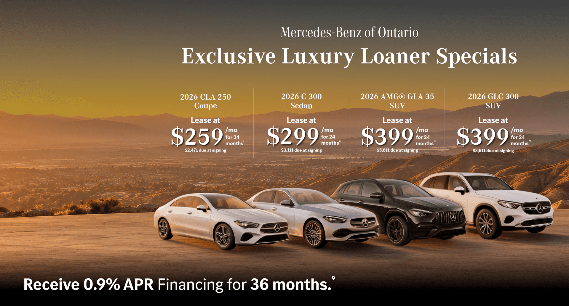 vehicle specials