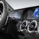 MBUX display on Mercedes-Benz gauge cluster