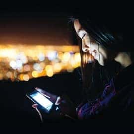 Lady on Phone