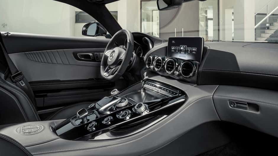 The 2016 Mercedes-AMG GT sport coupe
