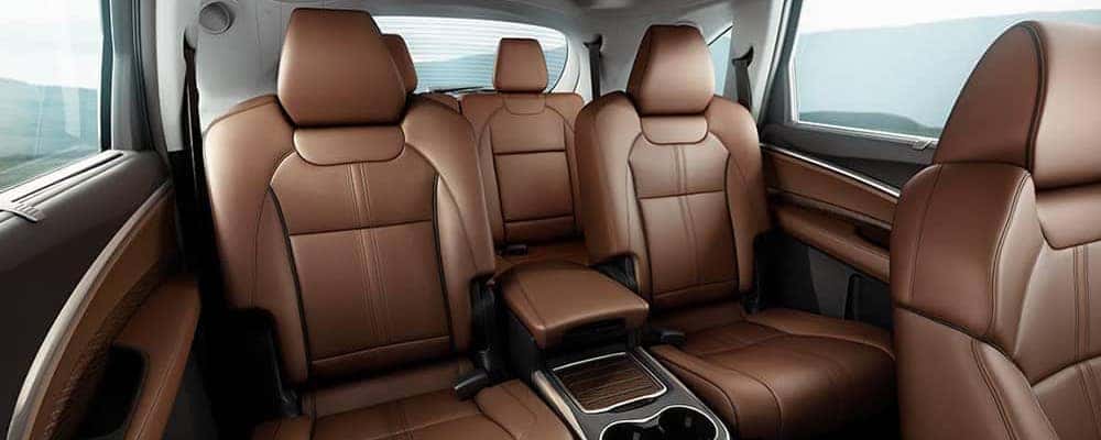 2020 Acura Mdx Interior Features Seating Dimensions Packages