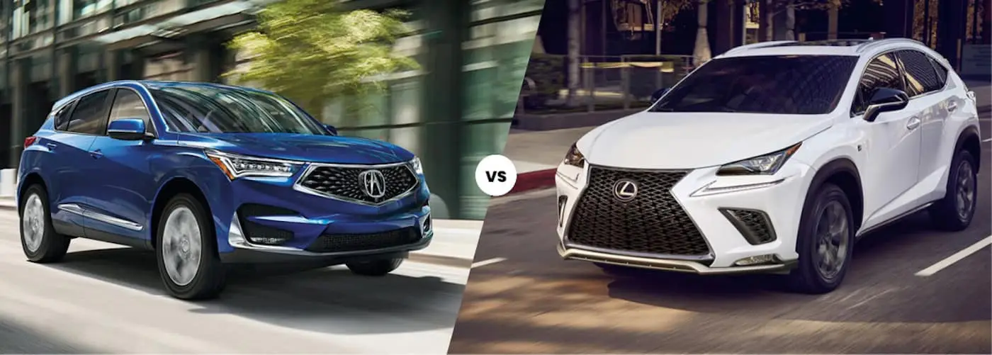 2021 Acura RDX vs. 2021 Lexus NX | Luxury SUV Comparison