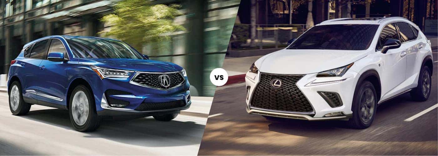 21 Acura Rdx Vs 21 Lexus Nx Luxury Suv Comparison