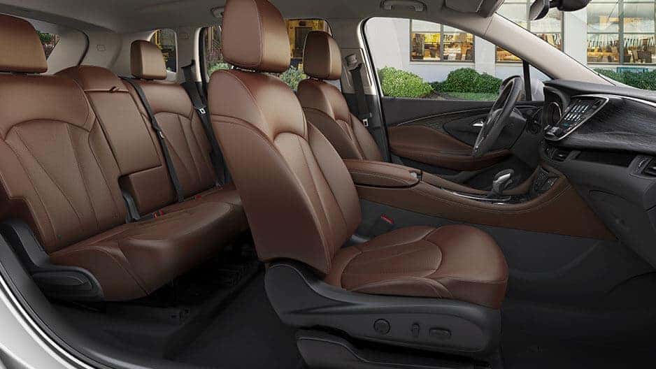 Interior Features of the New Buick Envision at Garber in Orange-Park, FL
