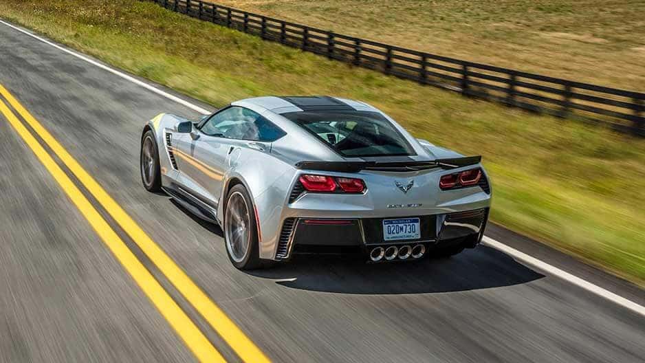 Exterior Features of the New Chevrolet Corvette at Garber in Orange-Park, FL