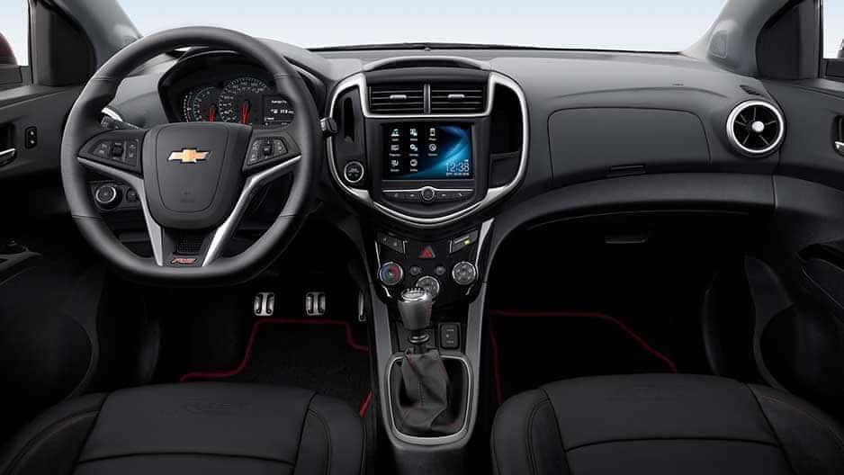 Interior Features of the New Chevrolet Sonic at Garber in Orange-Park, FL