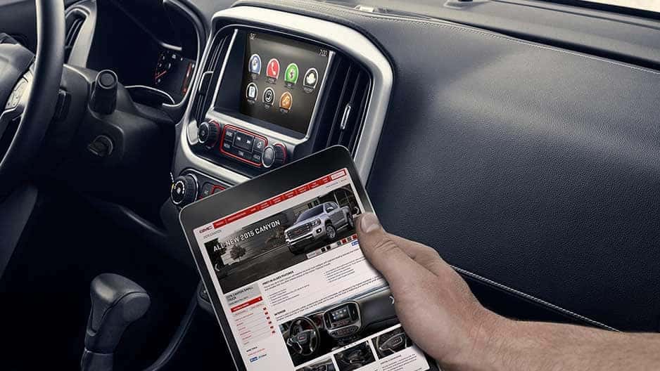 Technology Features of the New GMC Canyon at Garber in Jacksonville, FL