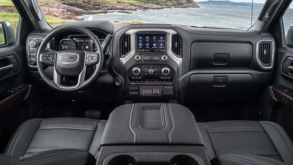 Interior Features of the New GMC Sierra 1500 at Garber in Orange Park, FL