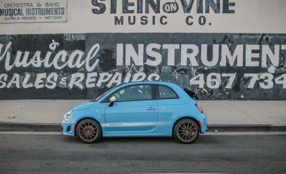 lowered fiat 500 abarth