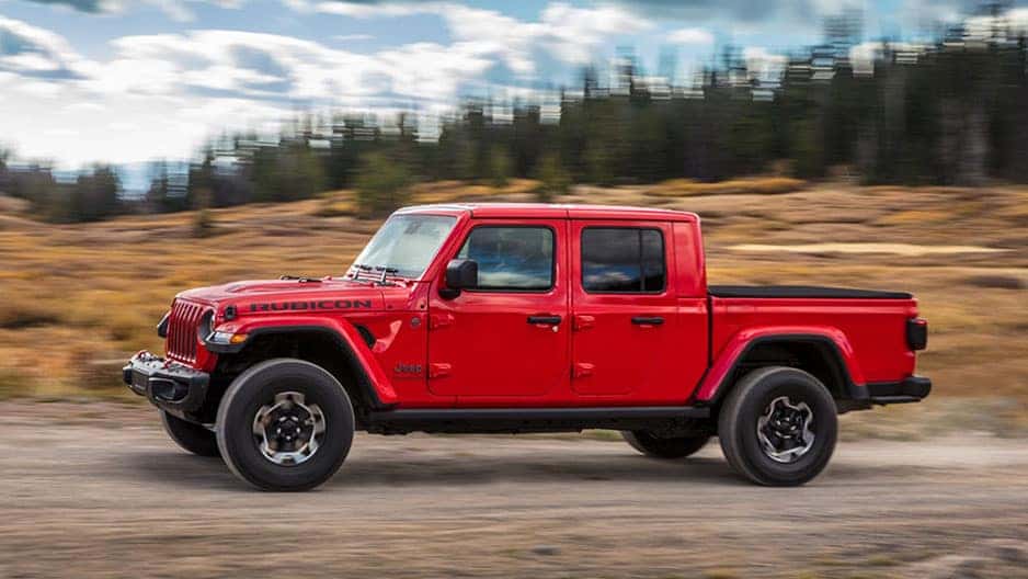 Exterior Features of the New Jeep Gladiator at Garber in Orange Park, FL