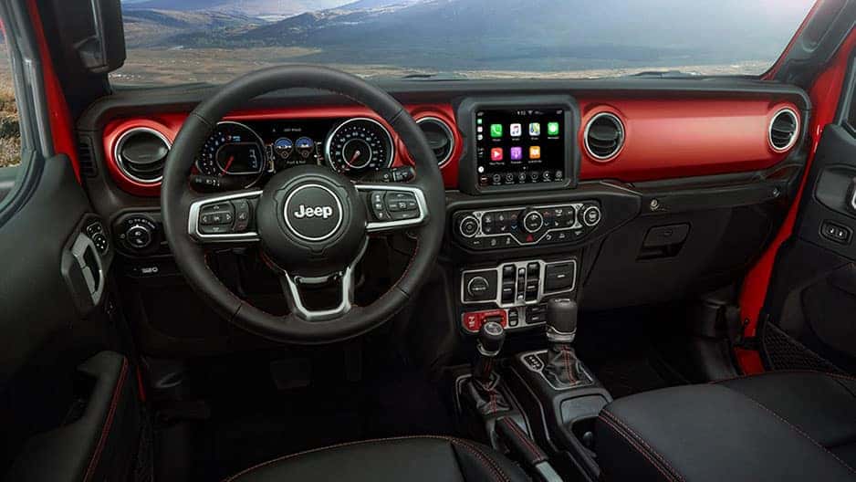 Interior Features of the New Jeep Gladiator at Garber in Orange Park, FL