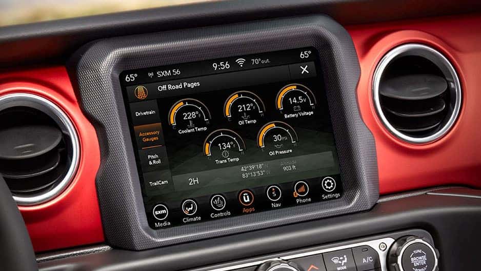 Technology Features of the New Jeep Gladiator at Garber in Jacksonville, FL