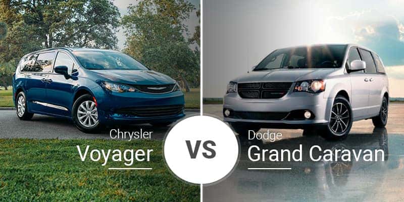 plymouth voyager vs dodge caravan