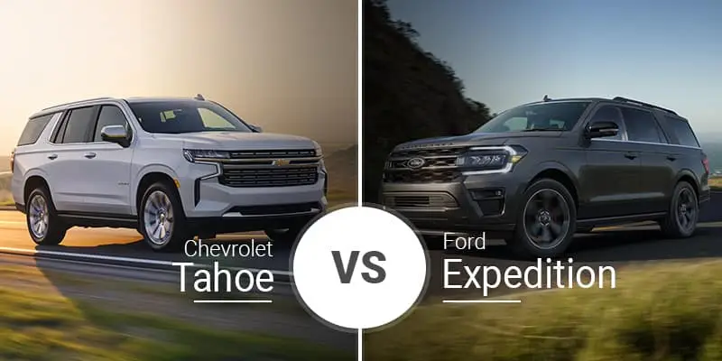 2022 Chevrolet Tahoe Vs 2022 Ford Expedition