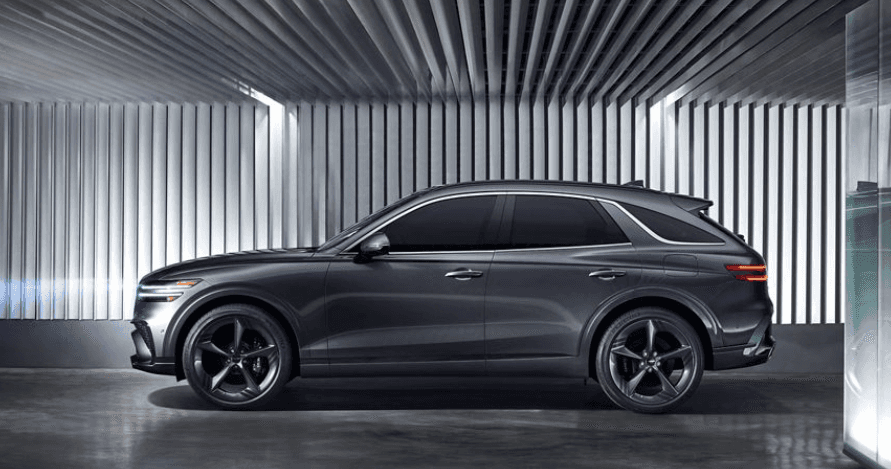 2026 Genesis GV70 luxury SUV at Genesis of Bloomington-Normal in Bloomington, IL.