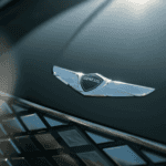 Hood of a new Genesis car